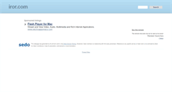 Desktop Screenshot of iror.com